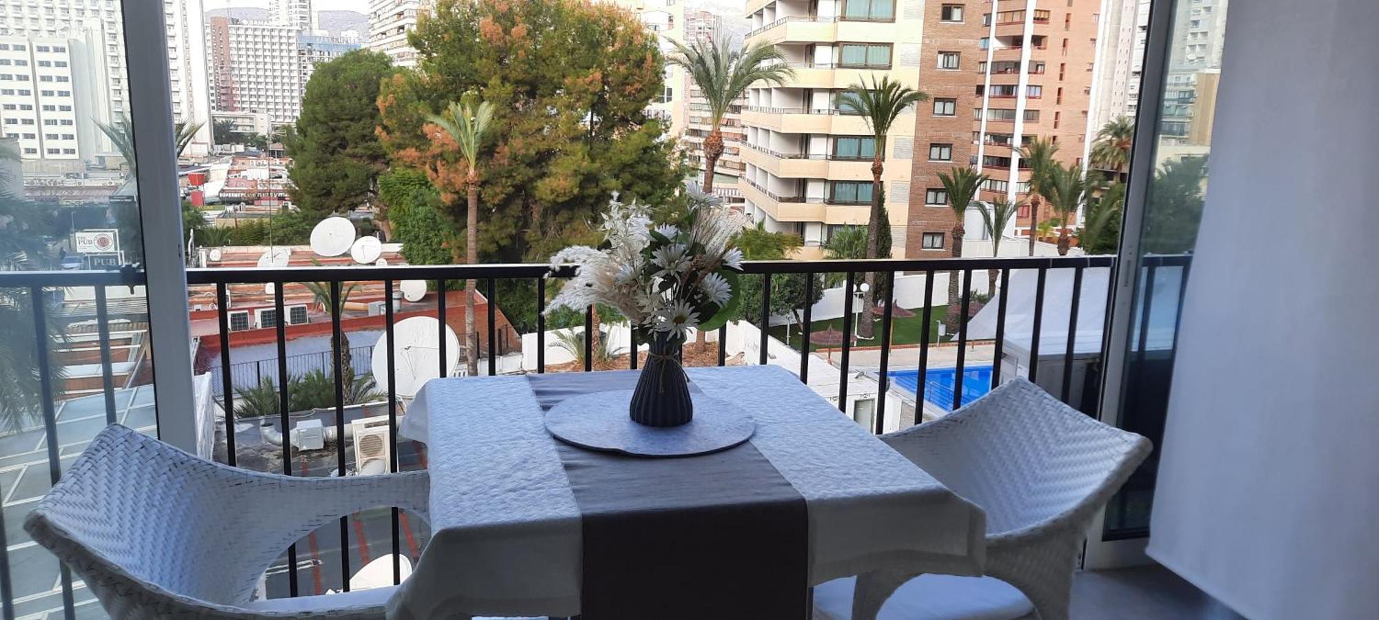 Ferienwohnung Happy Loix Wifi Aa Garage Pool Benidorm Exterior foto