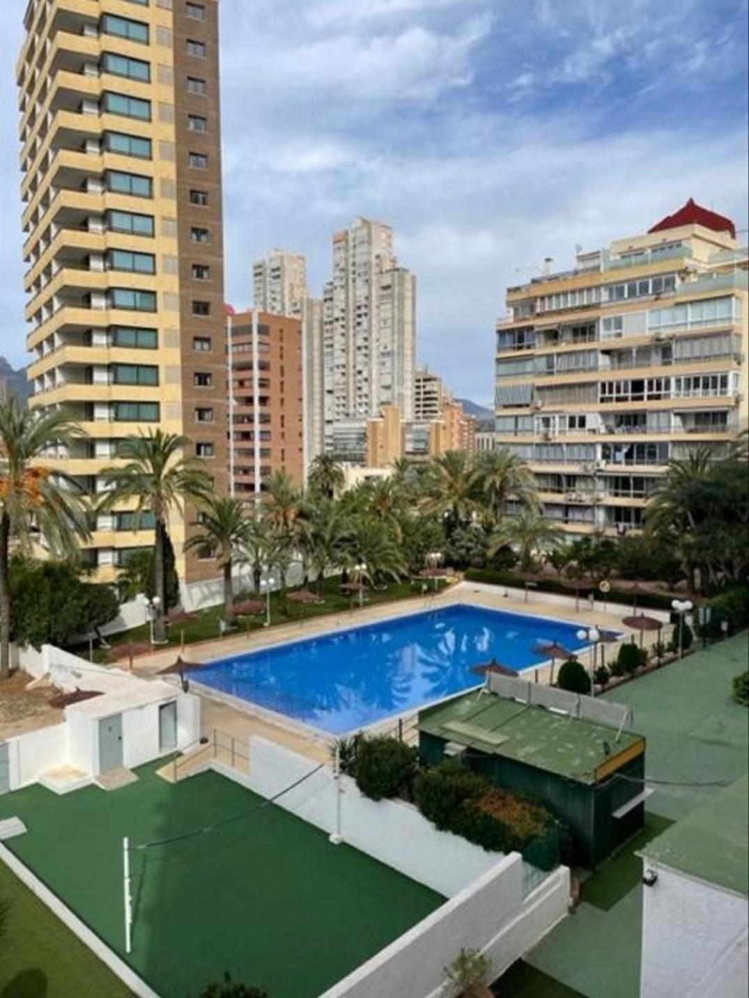 Ferienwohnung Happy Loix Wifi Aa Garage Pool Benidorm Exterior foto
