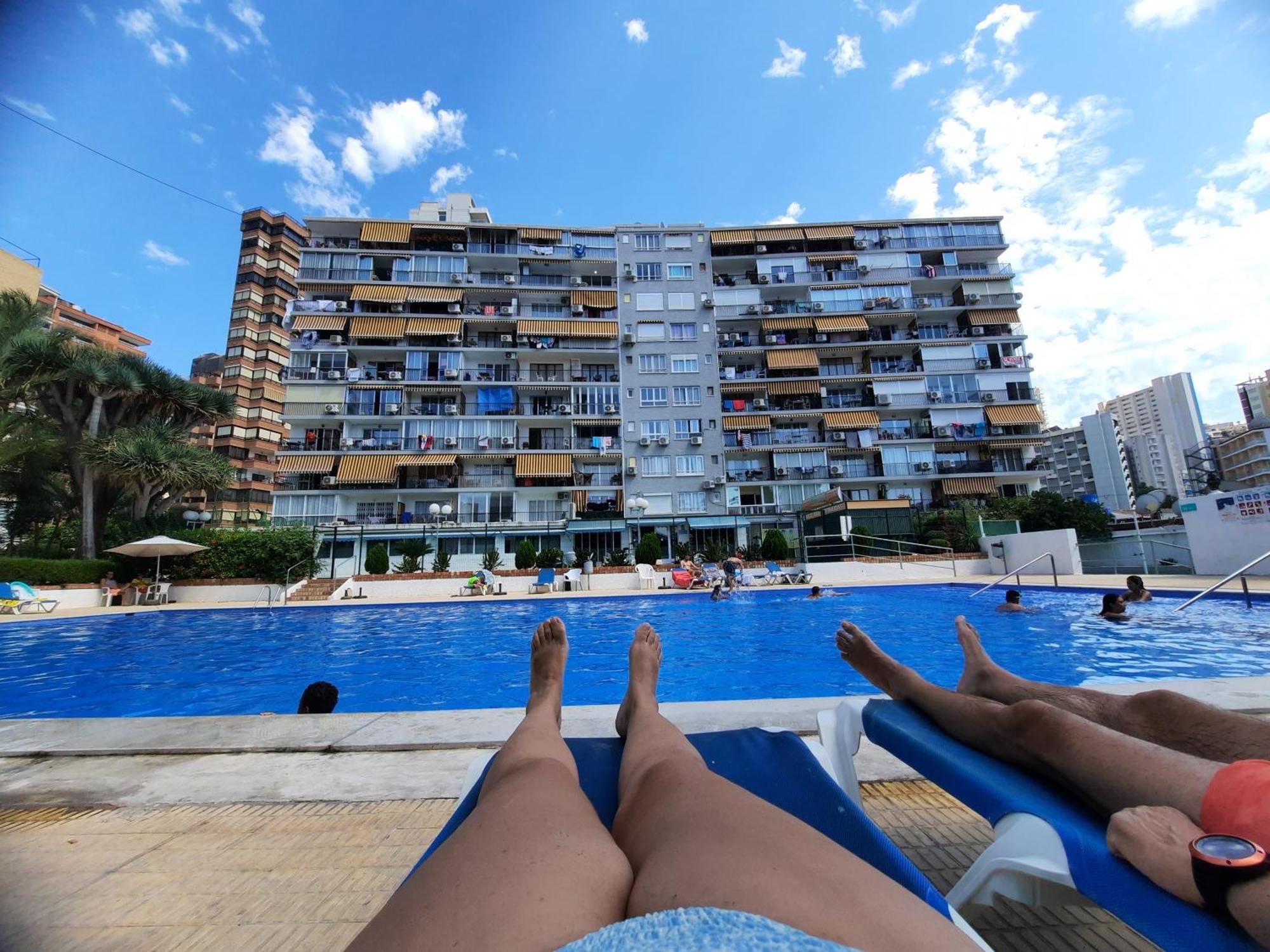 Ferienwohnung Happy Loix Wifi Aa Garage Pool Benidorm Exterior foto